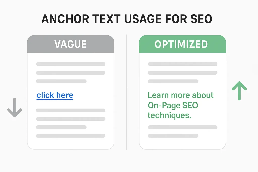 EP 10: SEO Demystified - Internal Linking & External Linking 2 ภาพตัวอย่างการใช้ Anchor Text ที่สื่อความหมายและมี Keyword สำหรับ SEO