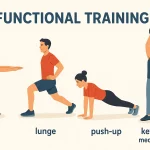ท่า Kettlebell Swing ซึ่งเป็นส่วนหนึ่งของการฝึก Functional Training