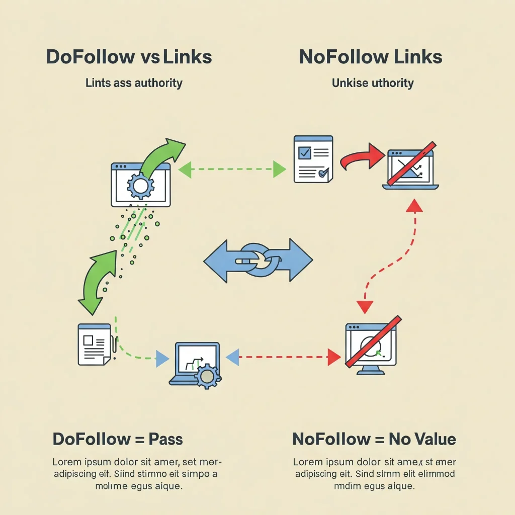 EP 11: SEO Demystified - Backlinks 101: 'เสียงโหวต' สำคัญที่ Google รับฟัง 3 ภาพอธิบายความแตกต่างระหว่าง DoFollow และ NoFollow Link ใน SEO