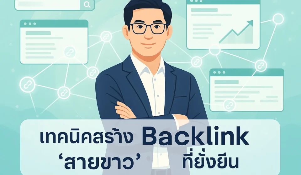 เทคนิคสร้าง Backlink สายขาวที่ยั่งยืน ด้วยวิธีที่ปลอดภัยและถูกต้องตามหลัก SEO
