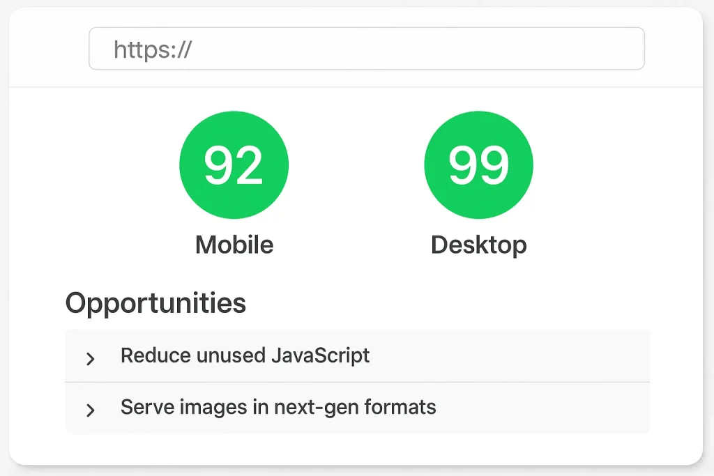 EP 14: SEO Demystified - Website Speed: 'ช้า' = 'อด'! 1 ภาพหน้าจอเครื่องมือ Google PageSpeed Insights ใช้วัดความเร็วเว็บไซต์