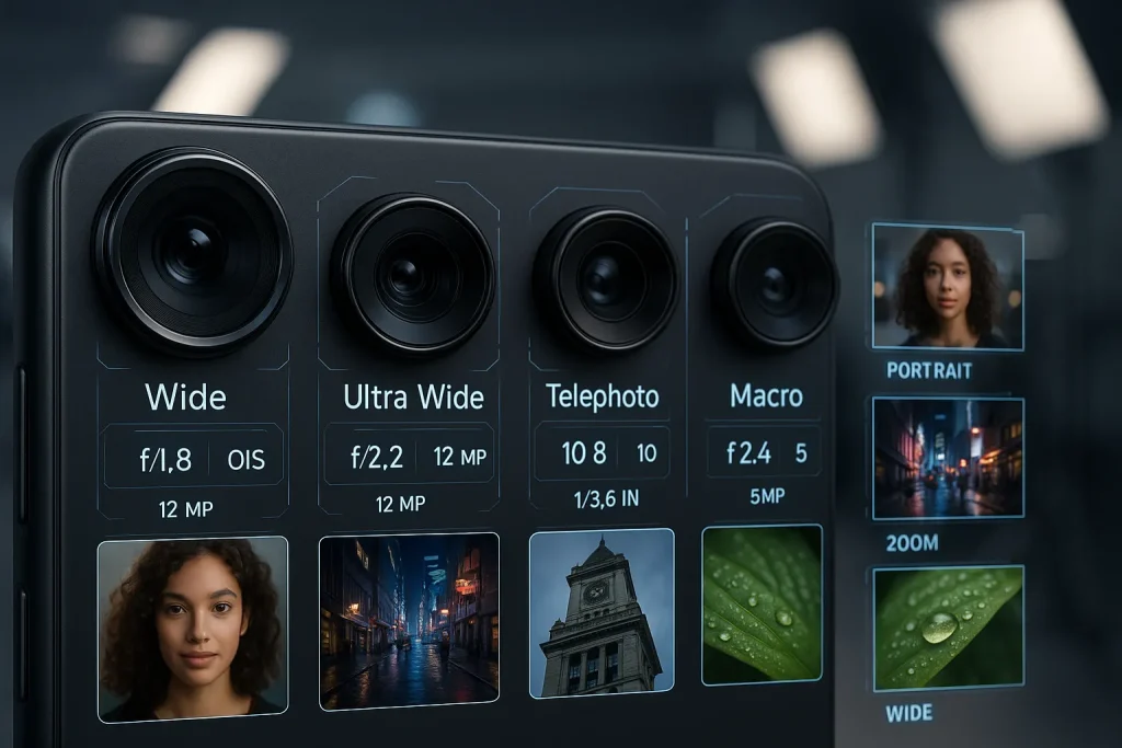 วิธีเลือกซื้อ Smart Phone: คู่มือฉบับสมบูรณ์ เลือกมือถือให้ใช่ ตอบโจทย์ทุกไลฟ์สไตล์และงบ 2 ภาพเปรียบเทียบคุณภาพกล้อง Smart Phone และเทคโนโลยีที่เกี่ยวข้องกับ วิธีเลือกซื้อ Smart Phone