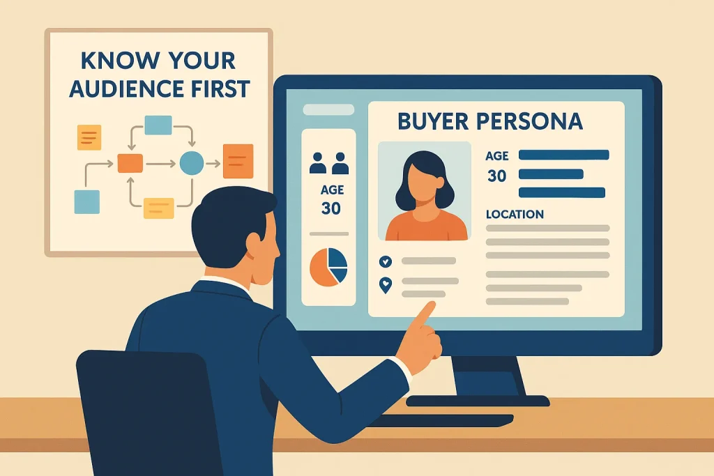 Content Marketing คืออะไร? สร้างคอนเทนต์อย่างไรให้ลูกค้าหลงรัก 1 ภาพการวิเคราะห์กลุ่มเป้าหมาย (Buyer Persona) สำหรับการทำ Content Marketing